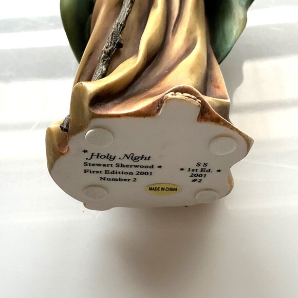 2001 LANG & WISE JOSEPH FIGUIRINE 1ST EDITION HOLY NIGHT VINTAGE - Picture 11 of 11